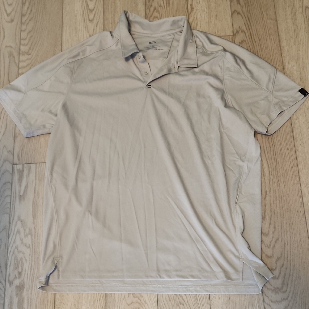 Men's Grey Oakley Polo Shirt
